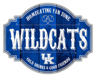Kentucky Wildcats Homegating Wooden Sign