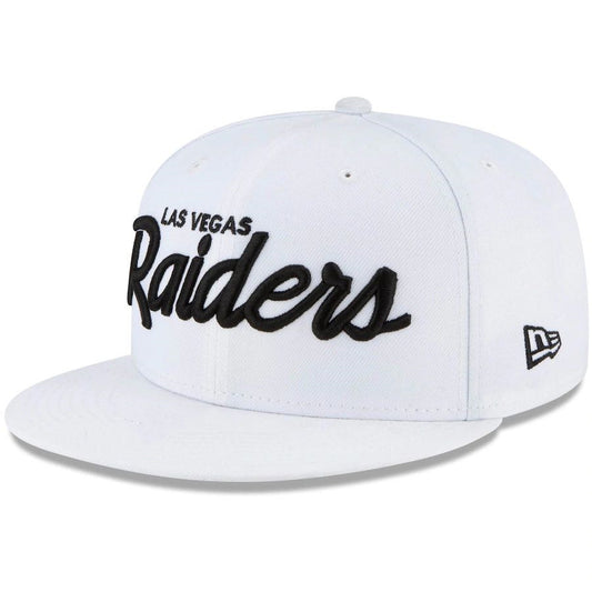 RAIDERS NFL WHITE HAT