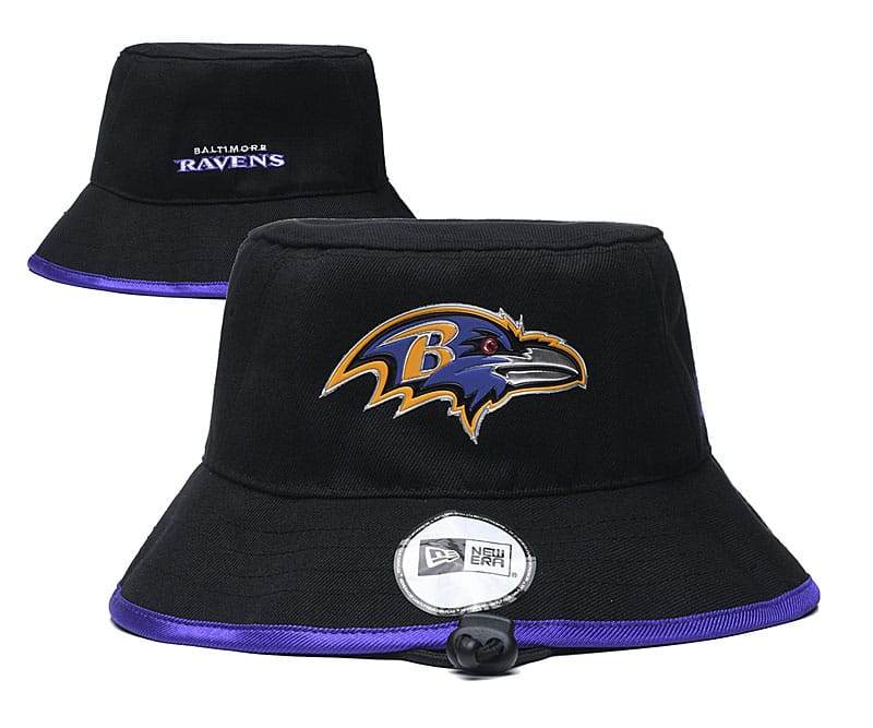 Ravens Bucket or Fisherman Hat