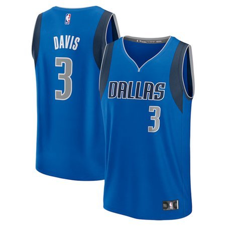 Davis Blue Mavericks Jersey
