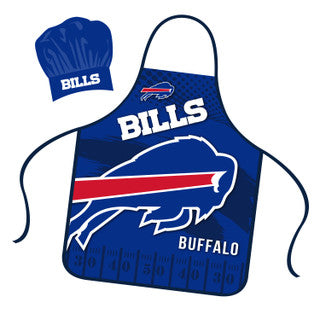 Bills NFL Apron and Chef Hat Set