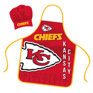 Chiefs NFL Apron and Chef Hat Set