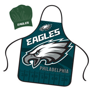 Eagles NFL Apron and Chef Hat Set