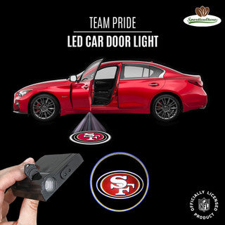 SF 49ERS LED CAR DOOR LIGHT