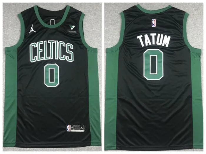 Tatum Black & Green Celtics Jersey