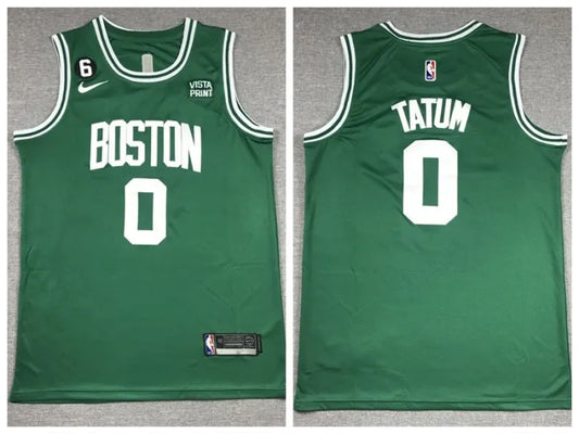 Tatum Green Celtics Jersey