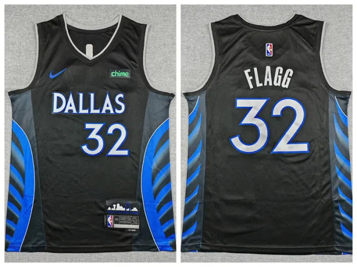 Flagg Black Mavericks Jersey