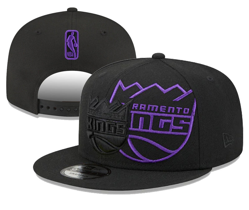 KINGS NBA BLACK HAT