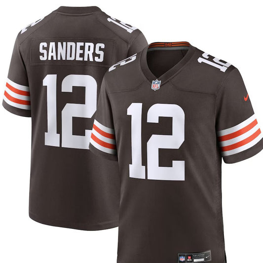 Sanders Brown stitched jersey