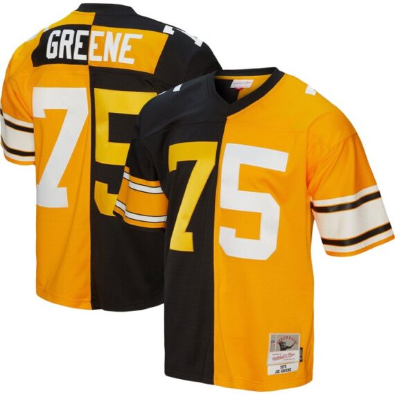 GREENE HALF BLACK & HALF YELLOW JERSEY