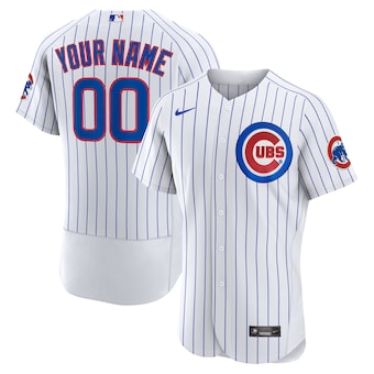 CUBS WHITE MLB CUSTOMIZED JERSEY