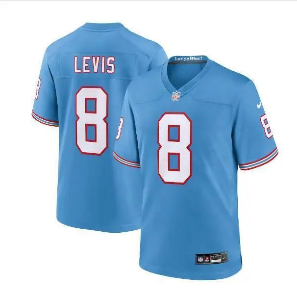 Titans Will Levis Light Blue Jersey