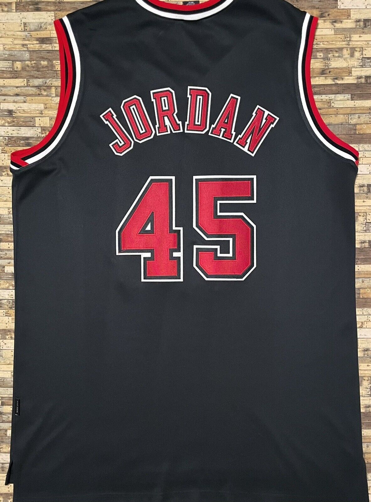 Jordan Black #45 Mitchell & Ness Bulls Jersey