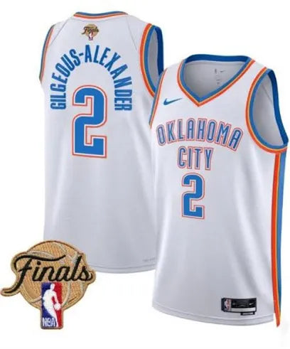 GILGEOUS-ALEXANDER WHITE FINALS THUNDER JERSEY