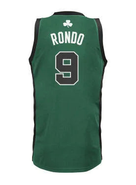 Rhondo Green Adidas Celtics Jersey