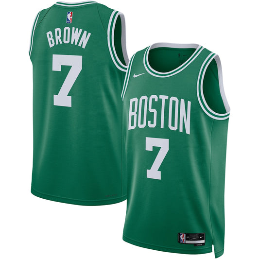 Brown Green Celtics Jersey