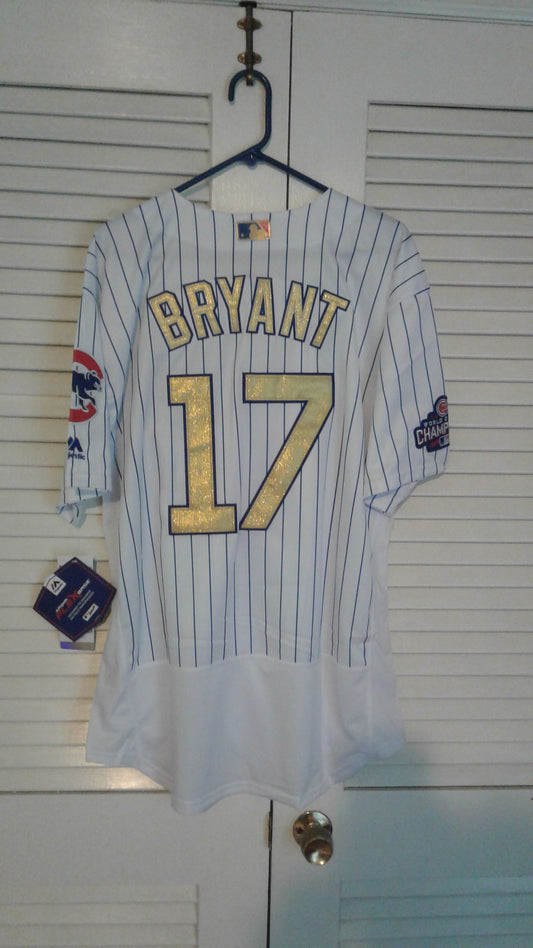 CUBS BRYANT MLB World Series Jerseys