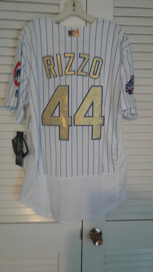 CUBS Rizzo MLB World Series Jersey