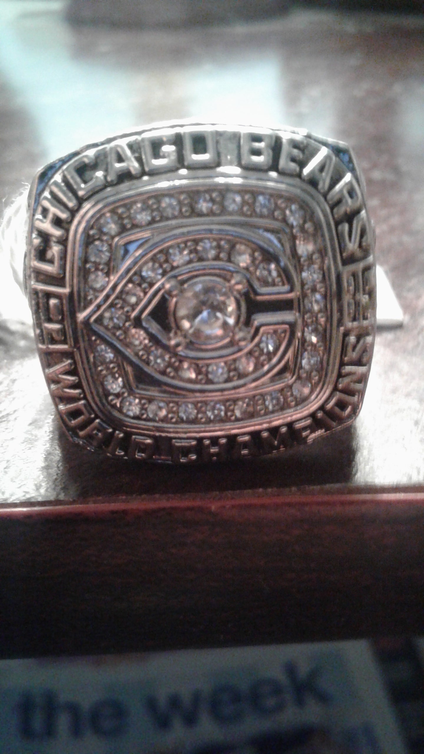 BEARS NFL CHAMPIONSHIP RING