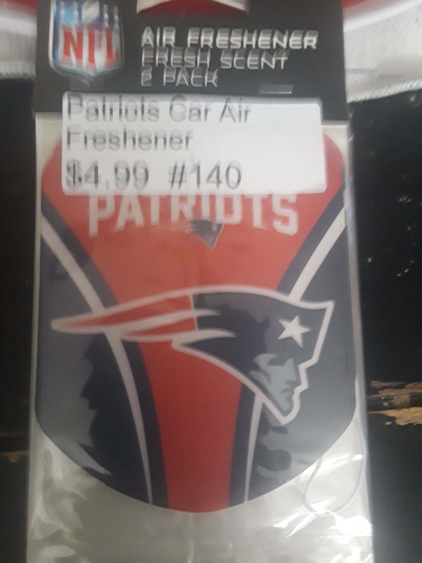 PATRIOTS AIR FRESHENERS