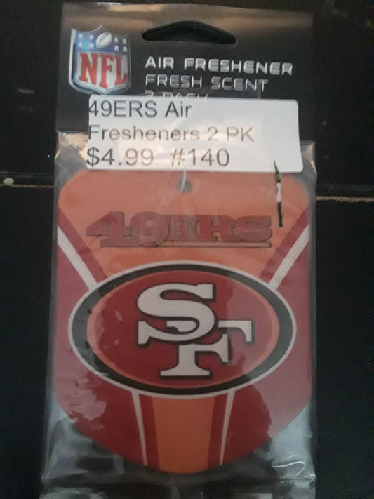 S.F. 49ERS AIR FRESHENERS