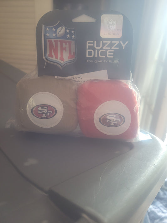 S.F. 49ERS CAR DICE