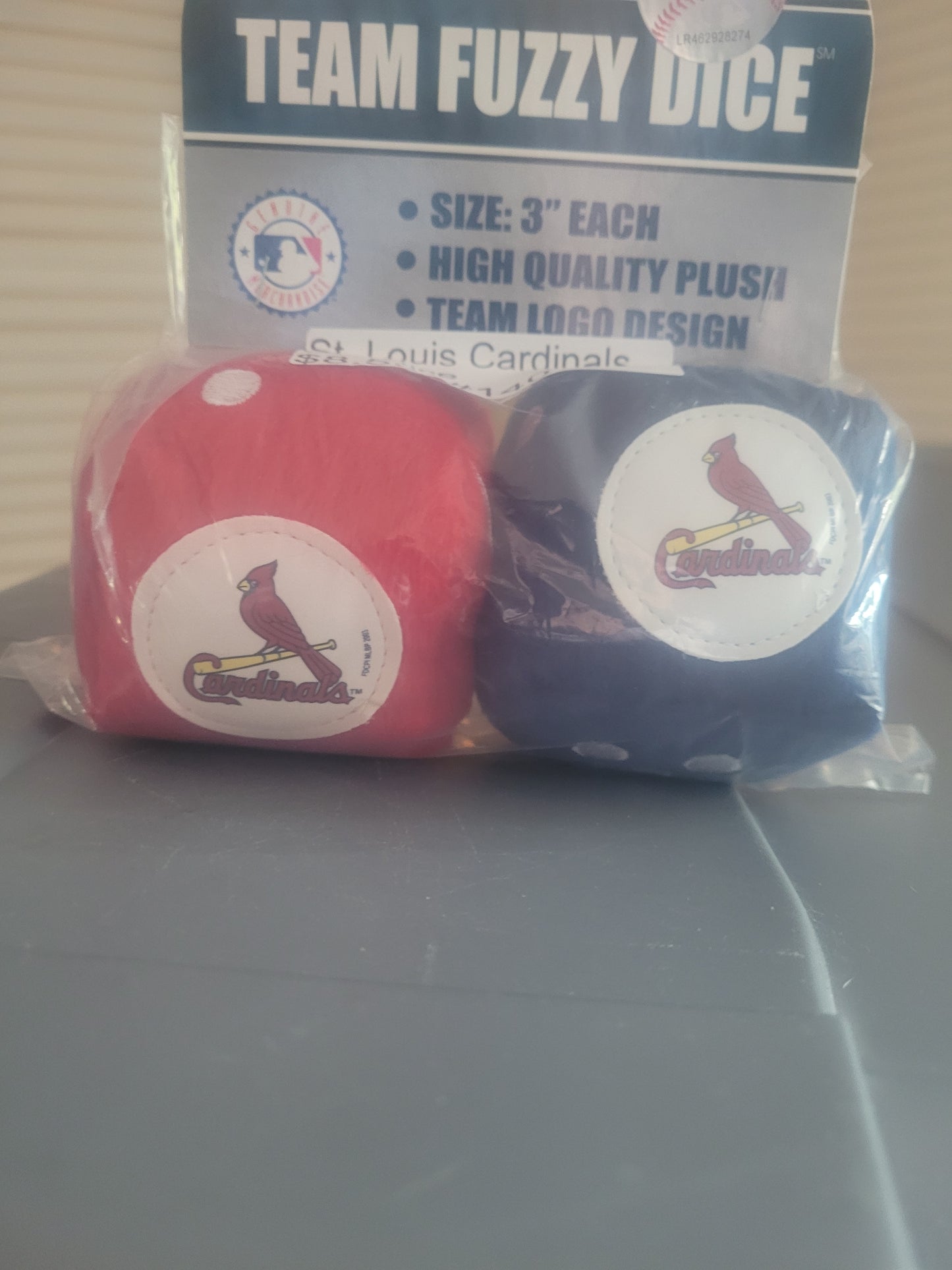 ST. LOUIS CARDINALS CAR DICE