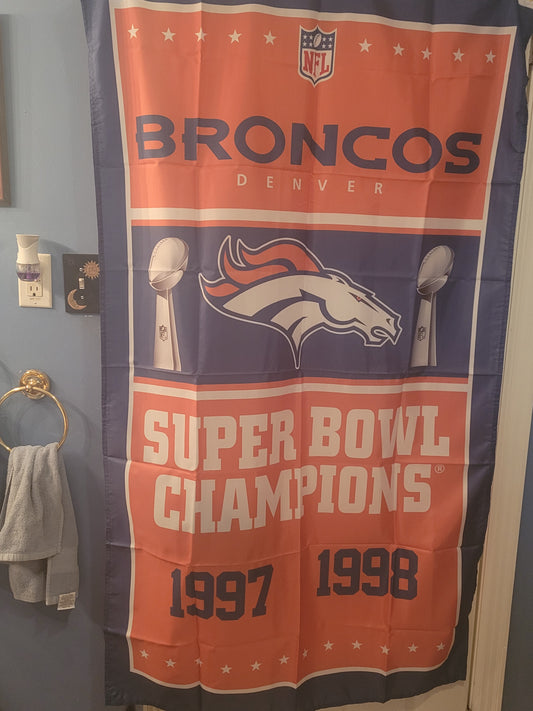 BRONCOS SB FLAG