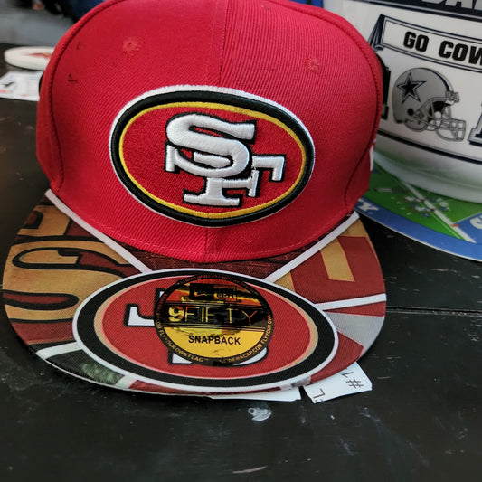 S F. 49ers Team Hats