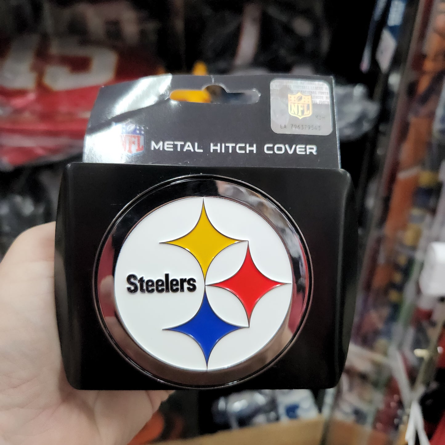 STEELERS TRAILER HITCH COVER