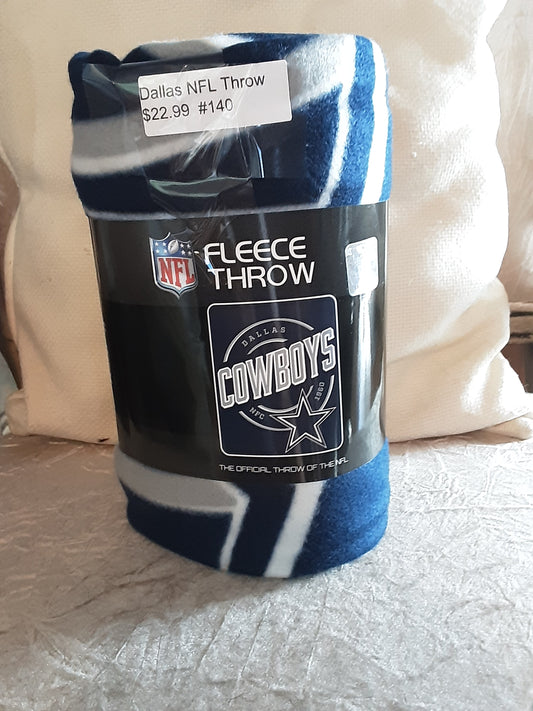 DALLAS NFL FLEECE THROWS