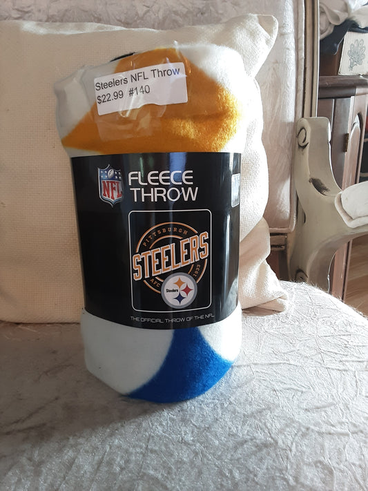 STEELERS NFL FLEECE THROW