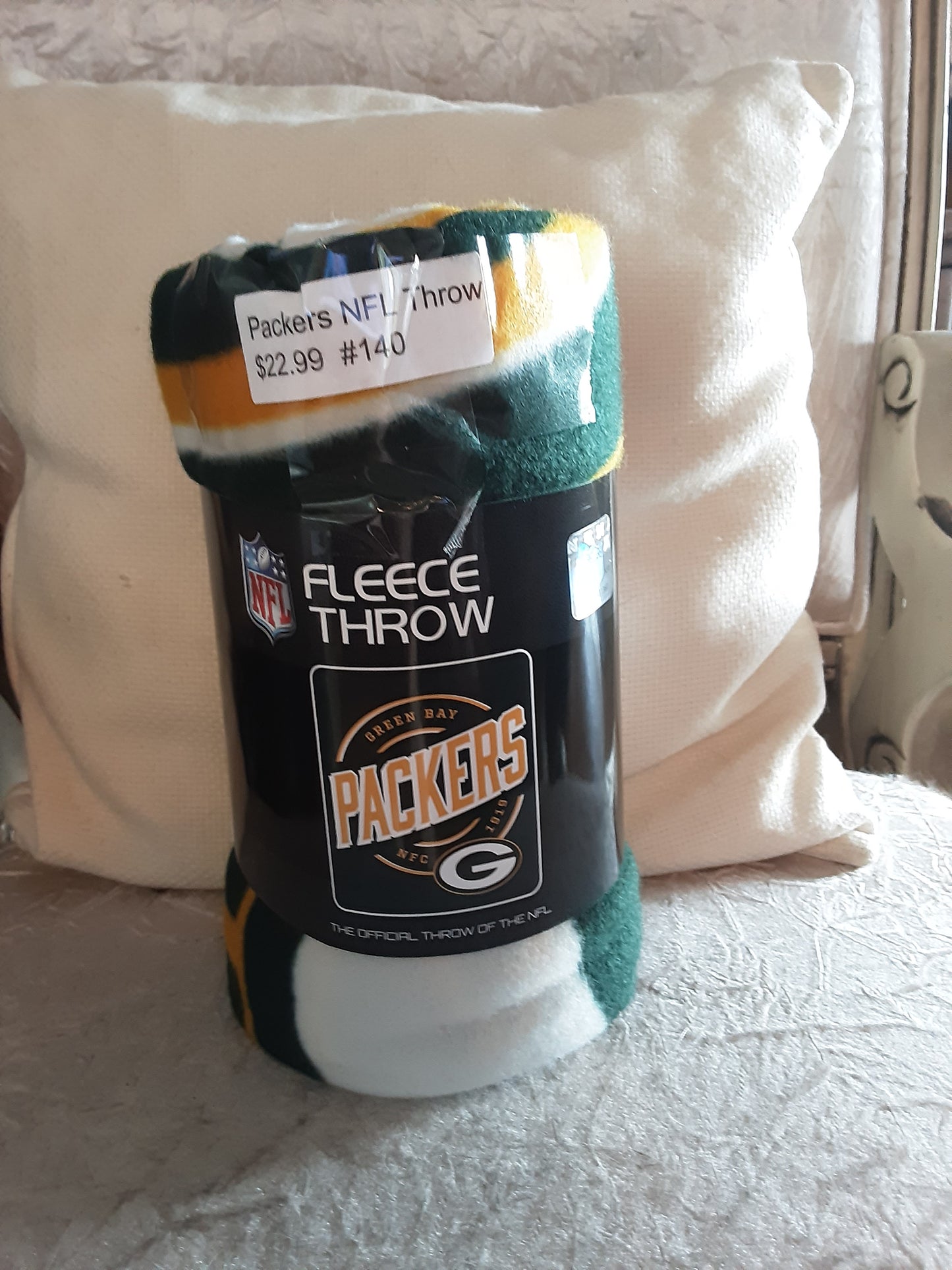 PACKERS NFL FLEECE THROW