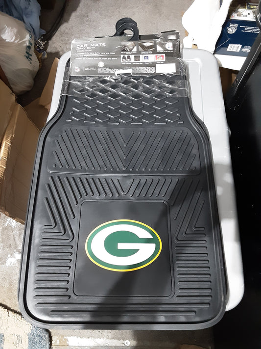 PACKERS Front 2 Heavy Duty car Mats