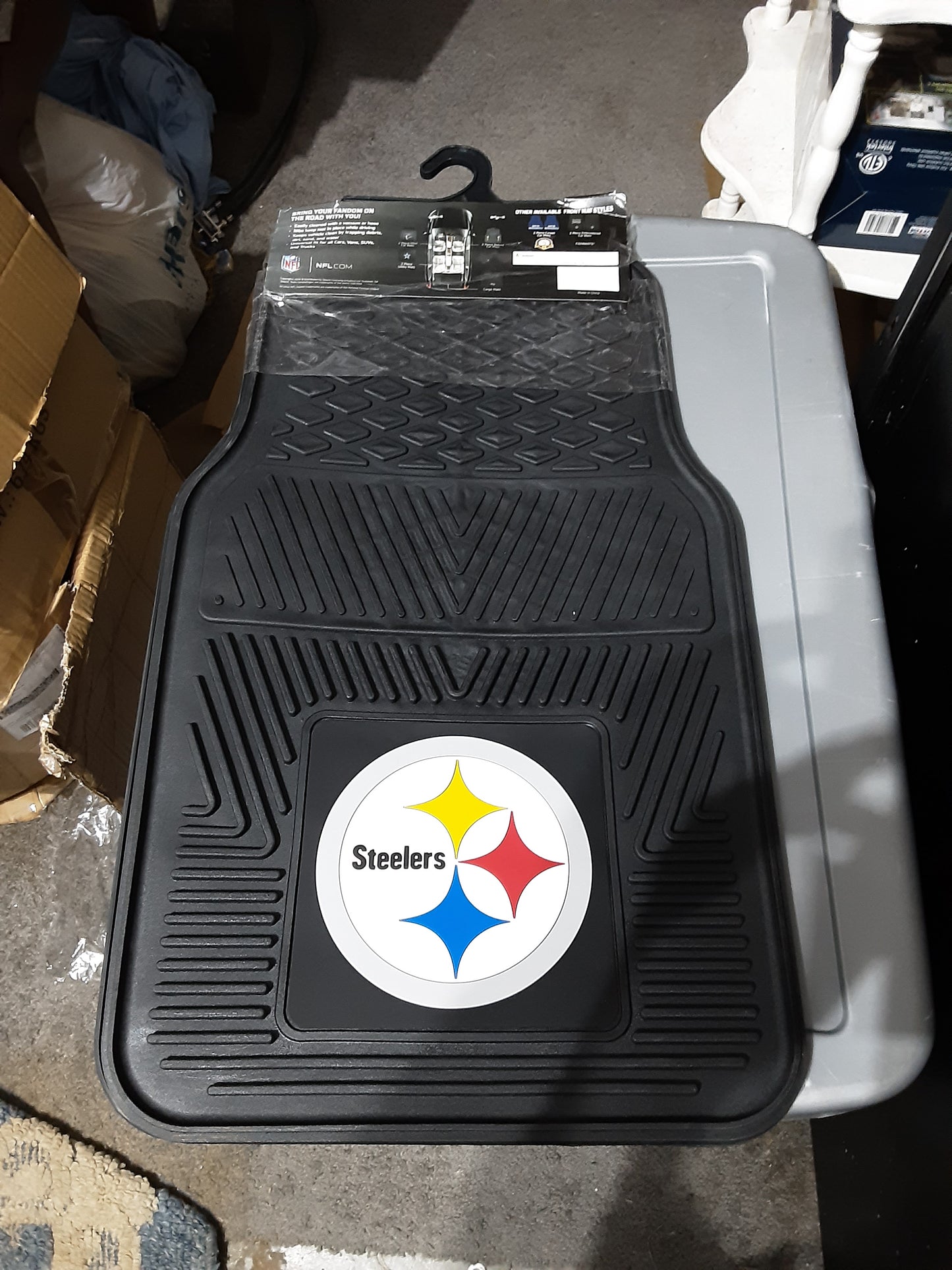 STEELERS Heavy Duty 2 Front Car MATS