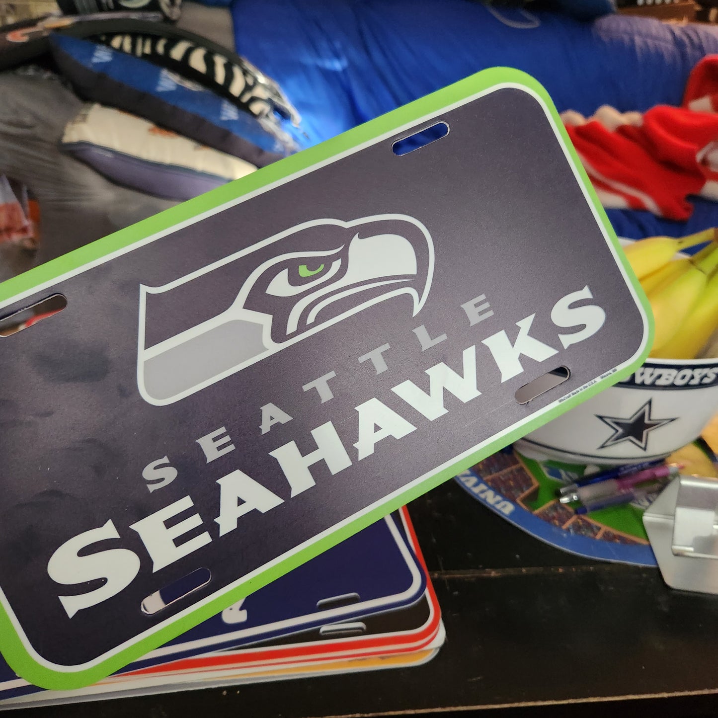 SEAHAWKS REGULAR LICENSE PLATE