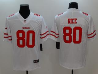 49ers Rice White Jersey