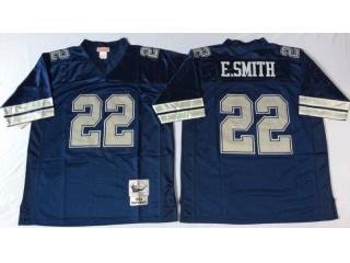 E. SMITH NFL THROWBACK BLUE JERSEY