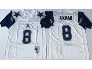 AIKMAN WHITE THROWBACK JERSEY