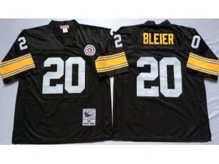 Steelers Bleier Retro Black Jerseys