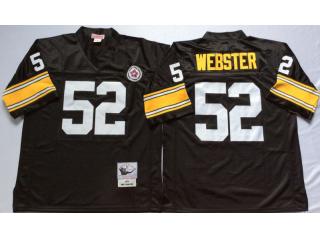 Steelers Webster Black Retro Jerseys