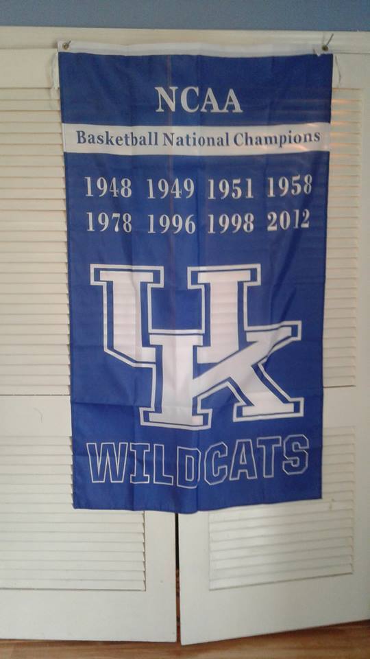 KENTUCKY CHAMPIONSHIP FLAG