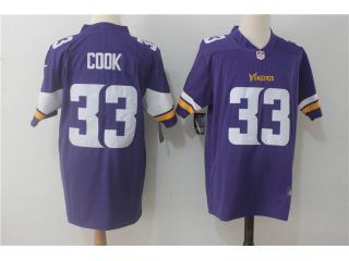 COOK NFL PURPLE JERSEY