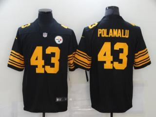 Steelers Polamalu Color Rush Jerseys