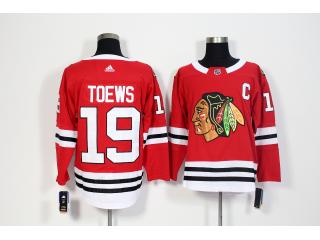 BLACKHAWKS TOEWS NHL RED JERSEY
