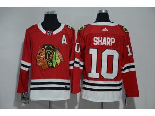 SHARP NHL RED ADIDAS JERSEY