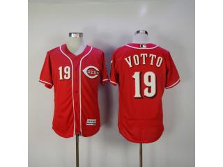 Reds Votto MLB older style Red Jersey