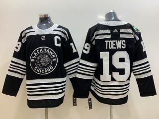 BLACKHAWKS TOEWS NHL BLACK & WHITE JERSEY