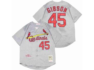 GIBSON MLB GRAY RETRO JERSEY