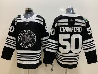 CRAWFORD NHL BLACK & WHITE JERSEY